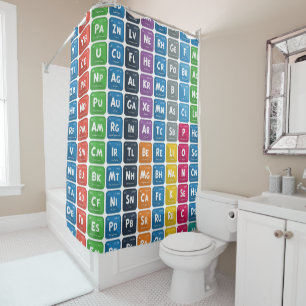 Periodic Table of the Elements 3 Shower Curtain