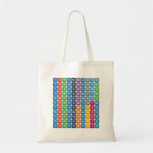 Periodic Table of the Elements 3 Tote Bag