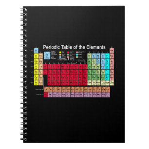 Periodic Table of the Elements Notebook