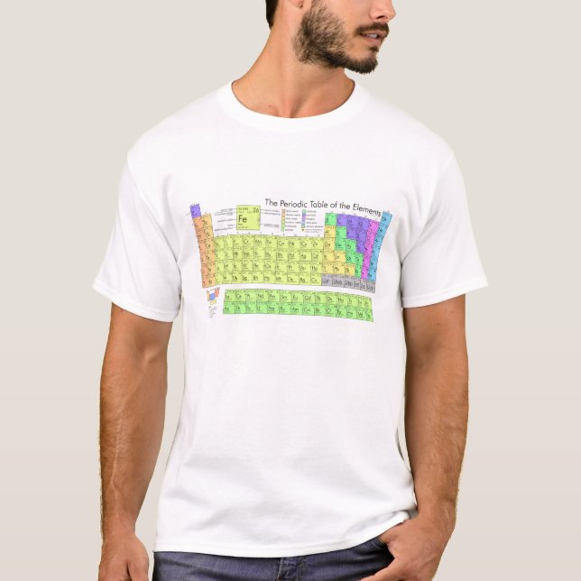 Periodic Table of the Elements T-Shirt (Front)