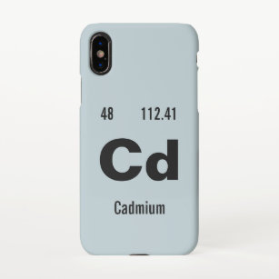 Periodic Table of the Elements Template iPhone Case