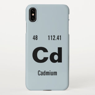 Periodic Table of the Elements Template iPhone Case