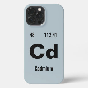 Periodic Table of the Elements Template iPhone 13 Pro Max Case
