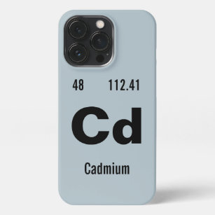 Periodic Table of the Elements Template iPhone 13 Pro Case