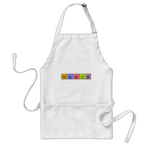 Periodic Table Teacher Appreciation Standard Apron
