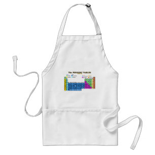 PERIODIC TABLES STANDARD APRON