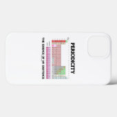 Periodicity The Essence Of My Existence Chemistry Case-Mate iPhone Case (Back (Horizontal))