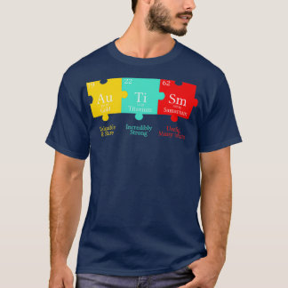Perioditc Table Autism Awareness T-Shirt