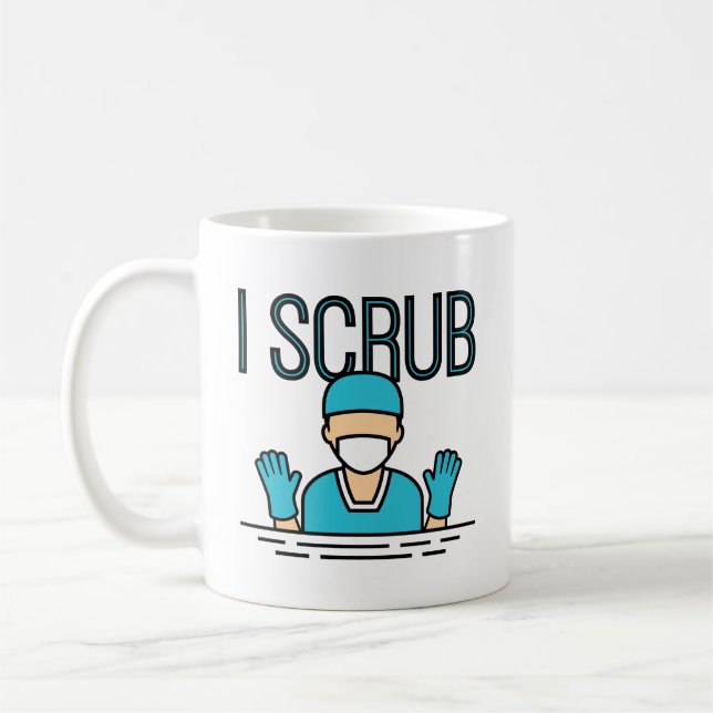 Perioperative Surgical Nurse I Scrub Coffee Mug (Left)