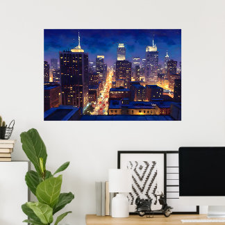 Peripheral Metropolis View Poster