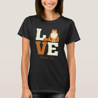 Perisan Cat Cat Girls Womens Cat T-Shirt