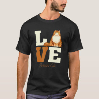 Perisan Cat Cat Girls Womens Cat T-Shirt