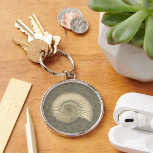 Perisphinctes Ammonite Key Ring