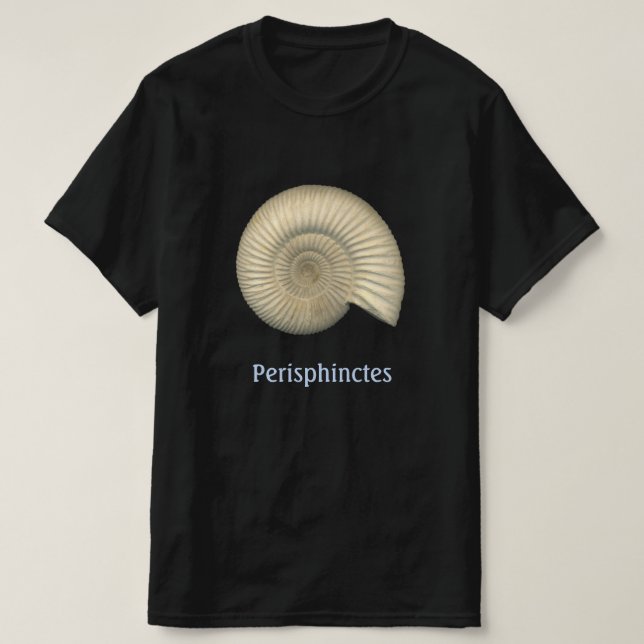 Perisphinctes Ammonite T-Shirt (Design Front)