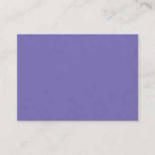 Periwinkle #756BB0, Santa Grey Enclosure Card