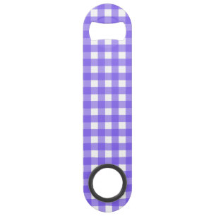 Periwinkle and white gingham