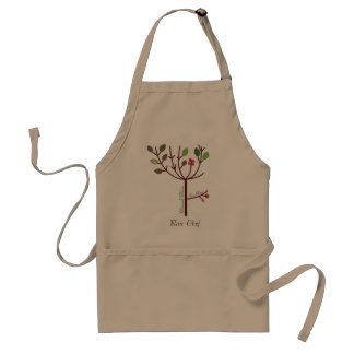 Periwinkle Blossoms Raw Food Standard Apron