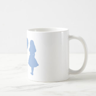 Periwinkle Blue Alice to Alice Coffee Mug