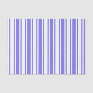 Periwinkle blue and white candy stripes tissue paper