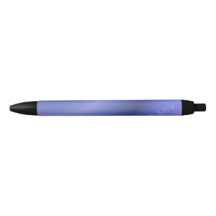 Periwinkle Blue Black Ink Pen
