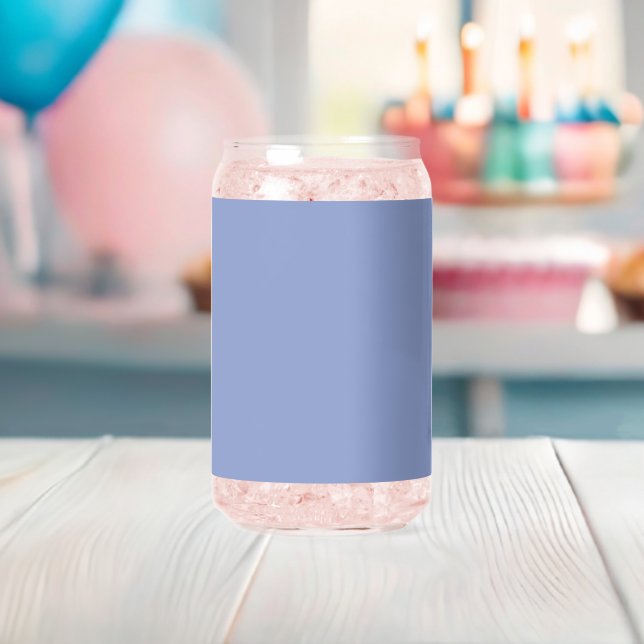 Periwinkle Can Glass (Insitu (Baby Shower))