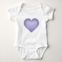 Periwinkle fade heart