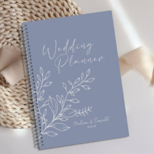 Periwinkle Flowers Boho Wedding Planner
