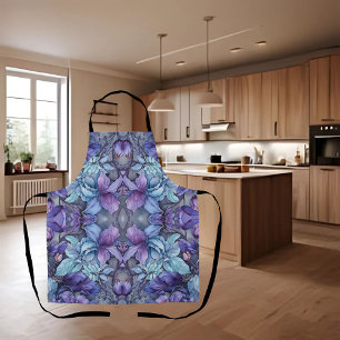Periwinkle Garden Apron