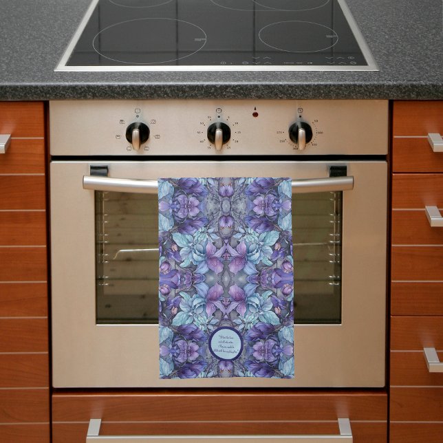 Periwinkle Garden Customisable Kitchen Towels (Creator Uploaded)