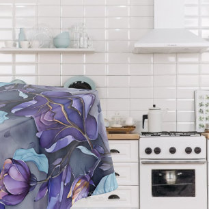 Periwinkle Garden Tablecloth