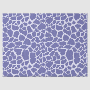 Periwinkle Giraffe Print Tissue Paper