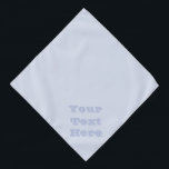 Periwinkle Grey Soft Pale White Pastel Solid Colou Bandana<br><div class="desc">Bandanna Perfect For Your Pets printed with Periwinkle Grey Soft Pale White Pastel Solid Colour background illustration and select products by TheFabricSeal print on demand shop at Zazzle.com #ZazzleMade https://www.zazzle.com/store/thefabricseal TheFabricSeal©️Original.  Periwinkle is a colour that is named after a flower of the same name. It is a light and subtle...</div>