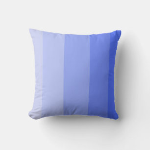 Periwinkle Ombre Stripe Cushion
