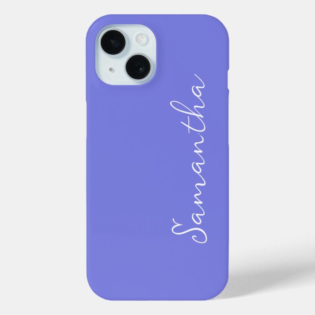 Periwinkle Personalised Case-Mate iPhone Case (Back)