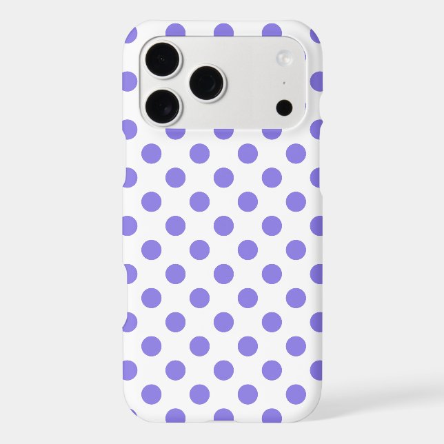 Periwinkle polka dots (Back)