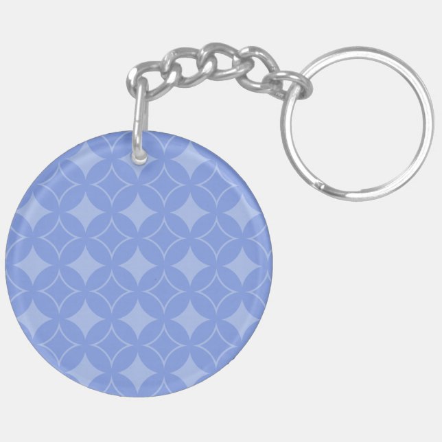 Periwinkle shippo key ring (Back Left)