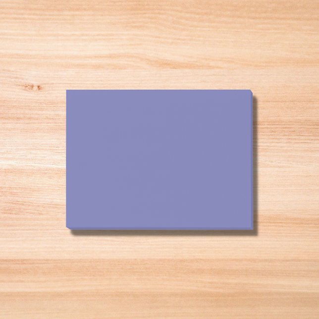 Periwinkle Solid Color  Post-it Notes (Creator Uploaded)