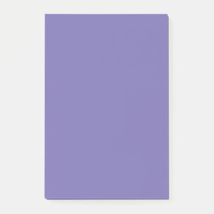 Periwinkle Solid Color Post-it Notes