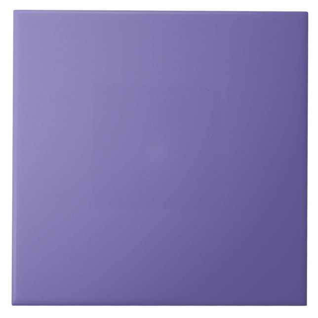 Periwinkle Solid Colour Ceramic Tile (Front)