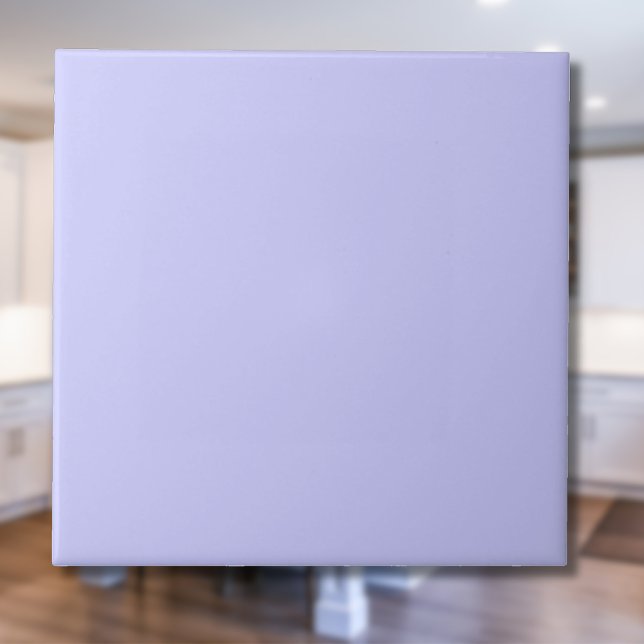 Periwinkle Solid Colour | Classic Elegant Ceramic Tile (Creator Uploaded)