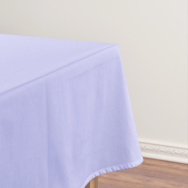 Periwinkle Solid Colour | Classic | Elegant  Tablecloth (In Situ)