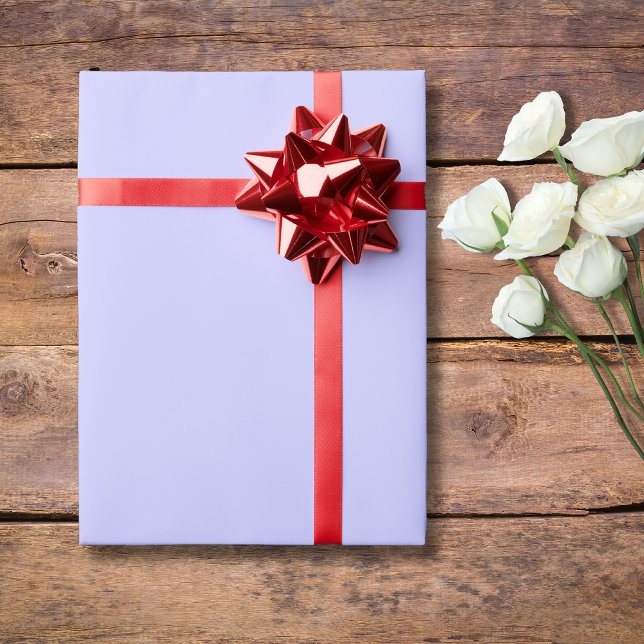 Periwinkle Solid Colour | Classic | Elegant Wrapping Paper (Creator Uploaded)