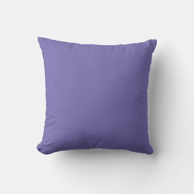 Periwinkle Solid Colour Cushion (Front)