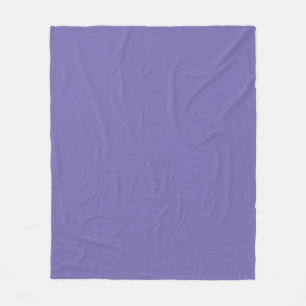 Periwinkle Solid Colour Fleece Blanket