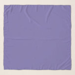 Periwinkle Solid Colour Scarf<br><div class="desc">Periwinkle Solid Colour nice minimal plain design. Order as shown or use the Customise design tool to add your own text, artwork, design, or photo. Periwinkle is a colour in the blue and violet family, also called lavender blue, may be considered a pale tint of purple or a "pastel purple"....</div>