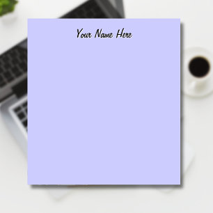 Periwinkle Unique Personalised Teacher Gifts Notepad