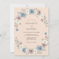 Periwinkle Woven Bloom Wedding