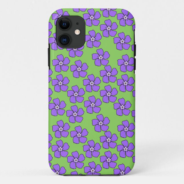 Periwinkles  Case-Mate iPhone case (Back)