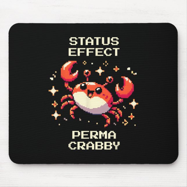 Perma-crab  mouse pad (Front)