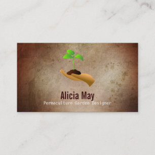 Permaculture Designer Business Cards